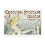 Biscuits & Chocolate Delacre - distressed Post Card