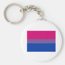 BISEXUAL FLAG ORIGINAL KEYCHAIN