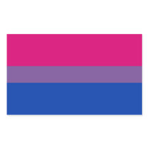 Bisexual flag stickers
