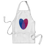 Bisexual Heart Apron