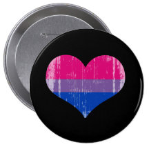 BISEXUAL LOVE distressed.png Button
