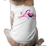 BISEXUAL LOVE IS -.png Pet Tshirt
