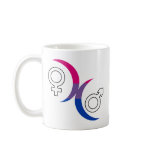 Bisexual Moon Symbol mugs