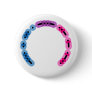 Bisexual Morse Code Arc Round Button