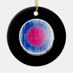Bisexual Pride Button distressed.png Ornaments