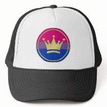 Bisexual Pride Crown Trucker Hats