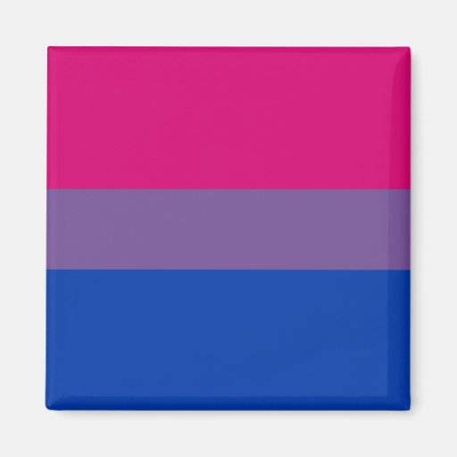 Bisexual Pride Flag Magnet