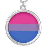 Bisexual Pride Flag Necklace