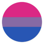 Bisexual Pride Flag Sticker