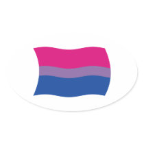 Bisexual Pride Flag Sticker