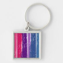 BISEXUAL PRIDE INK BAR KEY CHAIN