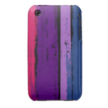 BISEXUAL PRIDE INK BAR -.png Case-Mate iPhone 3 Case