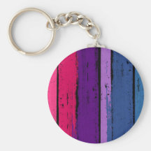 BISEXUAL PRIDE INK BAR -.png Key Chain