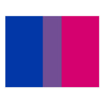 Bisexual Pride Post Cards