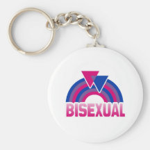 BISEXUAL RAINBOW FLAG KEY CHAIN