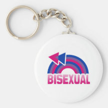 BISEXUAL RAINBOW FLAG KEYCHAIN