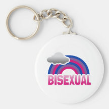 BISEXUAL RAINBOW KEYCHAIN