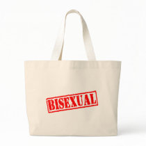 Bisexual Stamp Tote Bag