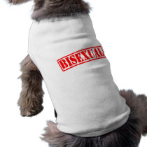 Bisexual Stamp Dog Clothing