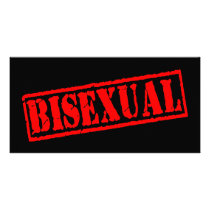 Bisexual Stamp Photo Card Template