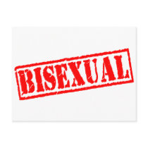 Bisexual Stamp Postcards