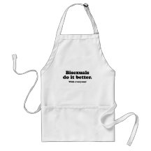Bisexuals do it better aprons