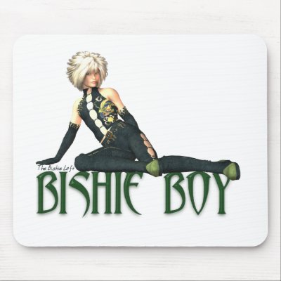 BISHIE BOY MOUSEPAD by SoCalRoberta