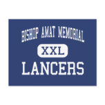 Bishop Amat Memorial - Lancers - High - La Puente Post Cards
