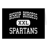 Bishop Borgess - Spartans - High - Redford Greeting Card