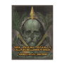 Bishop Porteus Quote on Heroes and Villains Postcard