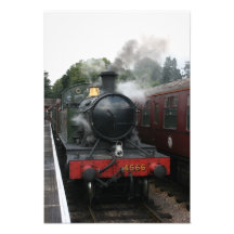 Bishops Lydeard station, West Somerset Railway, UK Photographic Print