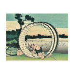 Bishu fujimigahara by Katsushika, Hokusai Ukiyoe Post Card