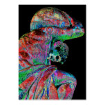 Bismarck Statue, Berlin, Greek God Atlas, Coloured Business Card
