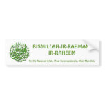 Bismillah Bumper Sticker
