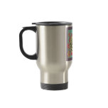 Bismillah Islamic calligraphy pink flower Mugs