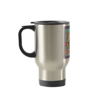 Bismillah Islamic calligraphy pink flower Mugs