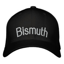 Bismuth Embroidered Baseball Cap