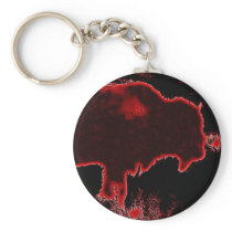 Bison / Buffalo Keychains