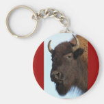 bison key chain