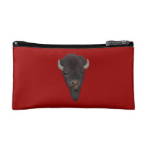 Bison Raspberry Cosmetics Bags
