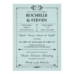 Bistro  Wedding Invitation