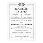 Bistro  Wedding Invitation