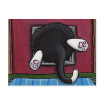 Bit Of A Squeeze Postcard