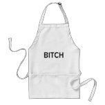 Bitch (Black) aprons
