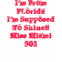 Bitch I'm from Dade County!! t-shirts