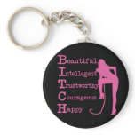 Bitch keychains