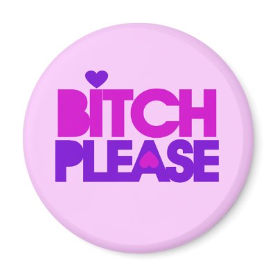 Bitch Please Magnet by Douchebaggery