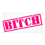 Bitch Stamp photo cards