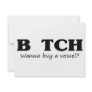 Bitch Wanna Buy A Vowel