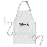 Bitch with Heart aprons